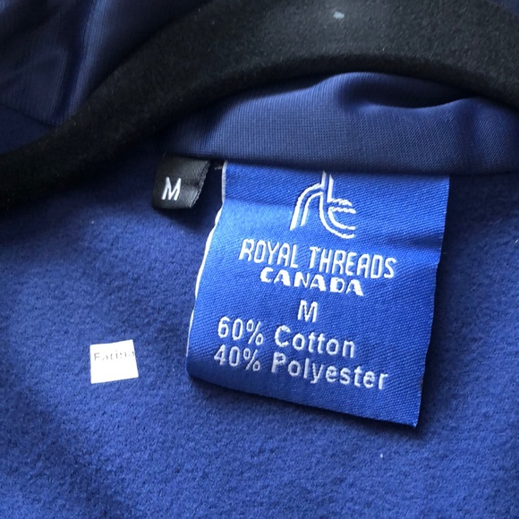 Royal Threads Canada zip up jacket blue size M - Picture 5 of 9